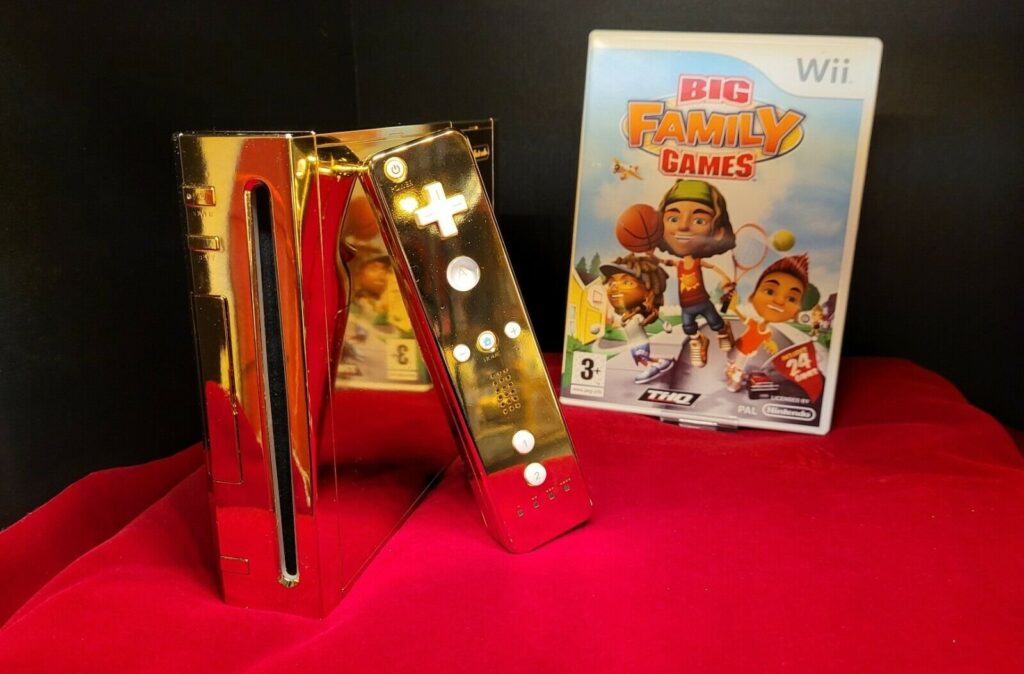 La Wii en or faite pour la reine Elizabeth II est mise en vente à 300 000 dollars