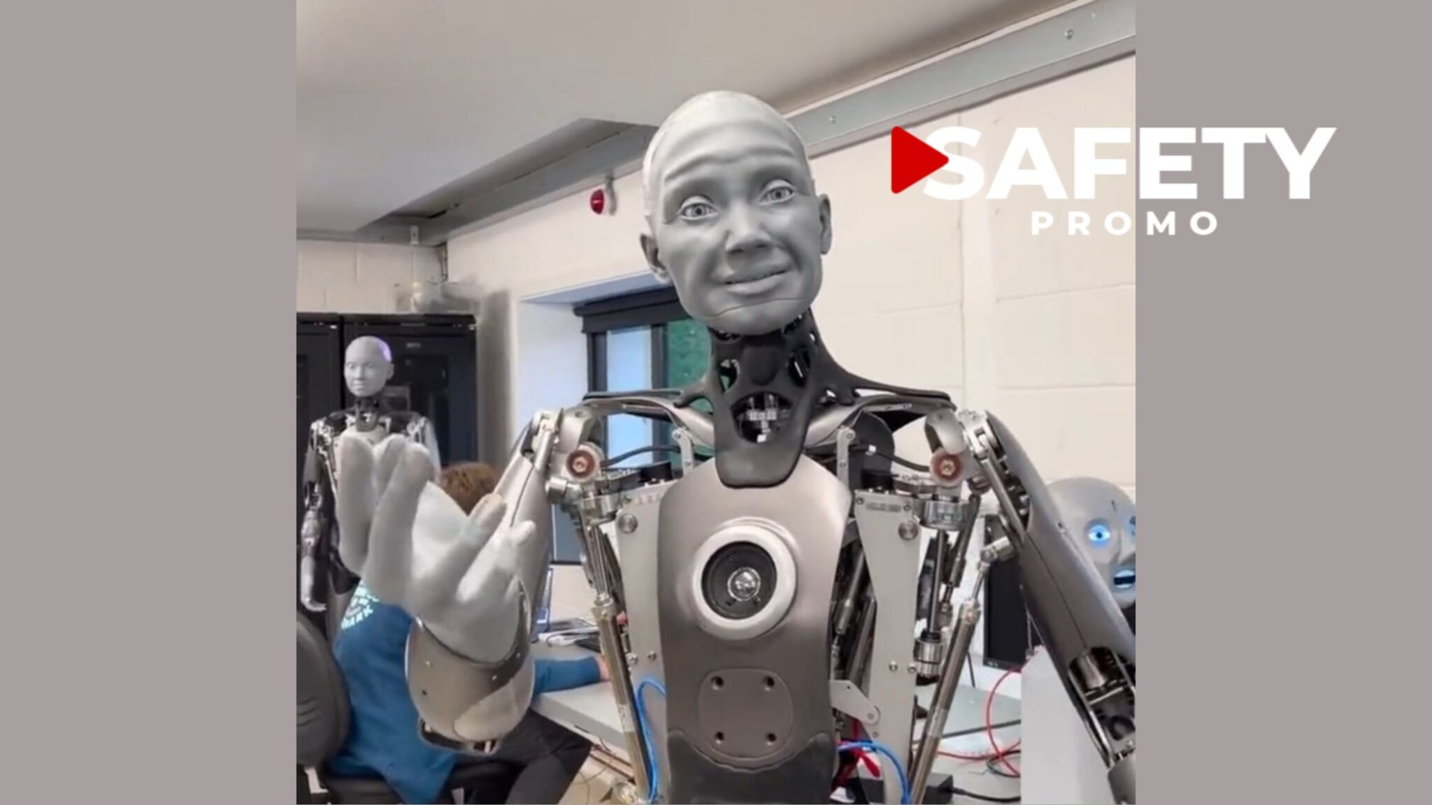 Ce robot humanoïde nous ressemble trait pour trait et c'est inquiétant