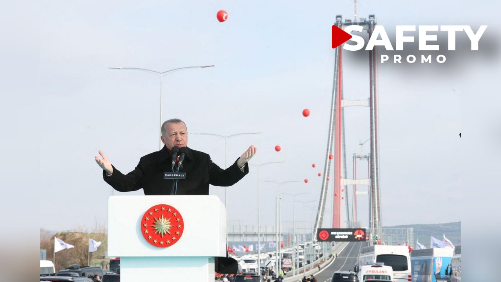 La Turquie inaugure le plus long pont suspendu au monde entre l'Europe et l'Asie