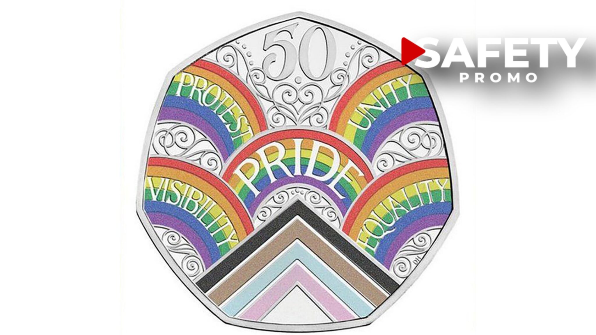 Le Royaume-Uni dévoile une pièce de monnaie aux couleurs LGBT+